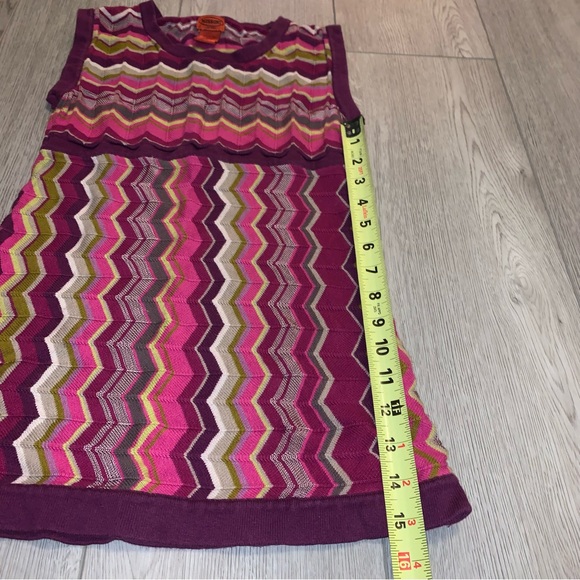 Missoni Zig Zag Chevron Dress Girls Large - Picture 6 of 8